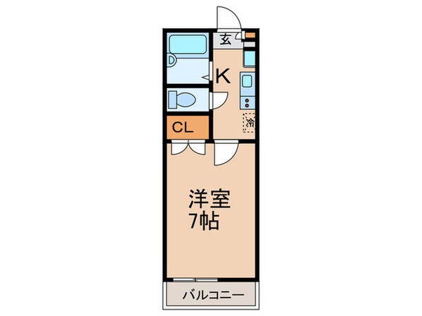 アムール　21の物件間取画像